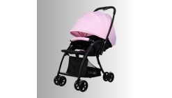 Mẫu xe đẩy Zaracos 9056 màu hồng cho bé sơ sinh