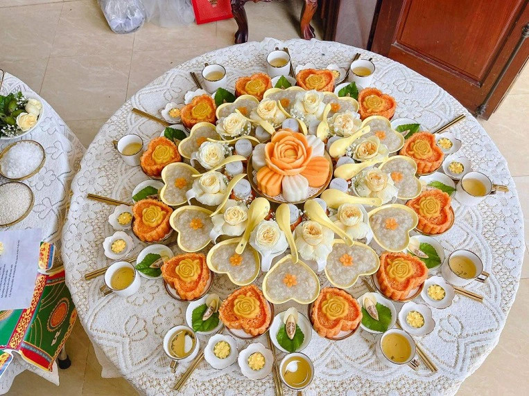 Giải mã ý nghĩa lễ vật trong mâm cúng thôi nôi bé trai