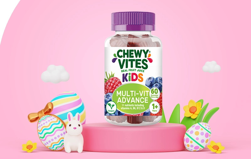Kẹo dẻo vitamin tổng hợp Gummies Chewy Vites Multivitamin Advance