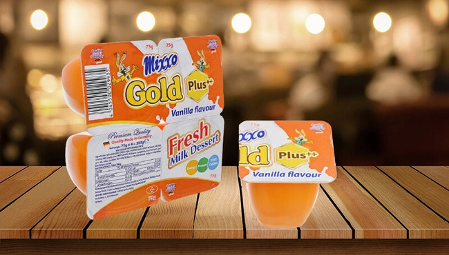 Lốc váng sữa Mixxo Gold hương vani