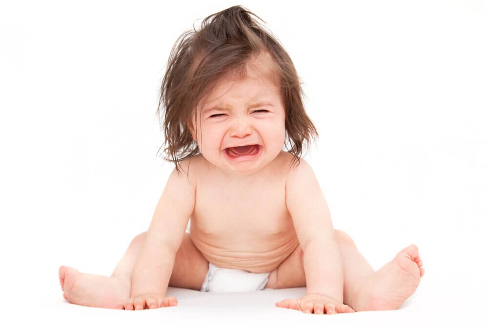 Sự khó chịu tạm thời khi cơ thể bé tập làm quen vận động mới