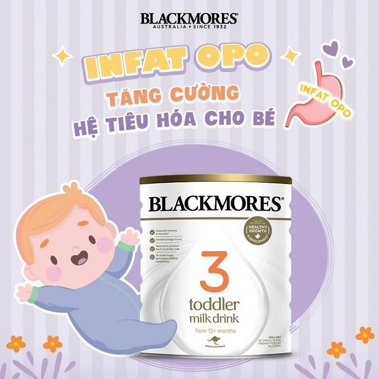 Sữa Blackmores từ Úc, lựa chọn sữa công thức giống sữa mẹ