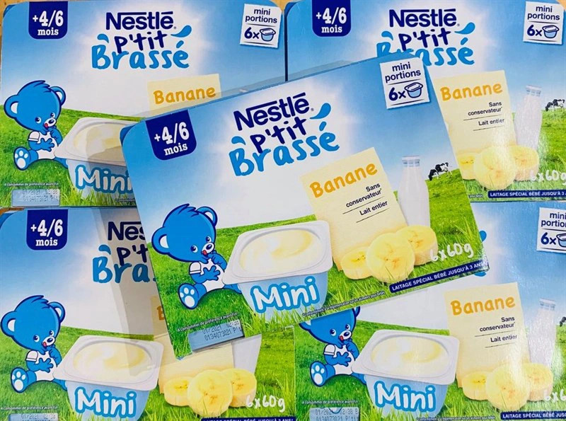 Sữa chua Nestlé P'tit cho bé, hương vị thơm ngon