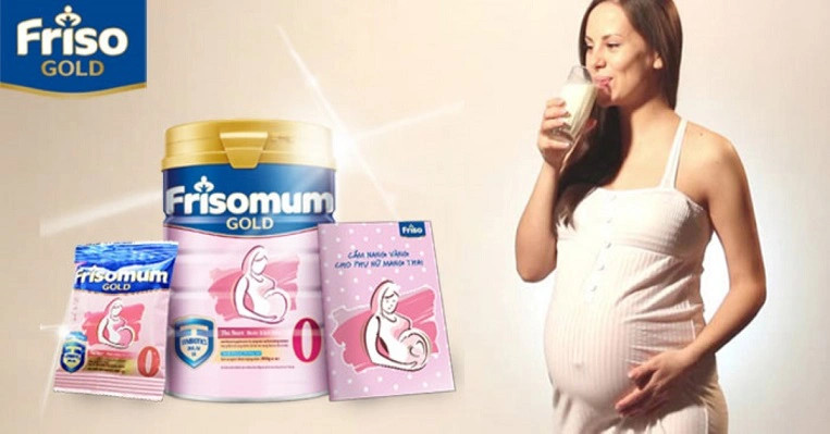 Sữa Friso Mum Gold Hà Lan có hương vị vani và cam dễ uống cho mẹ bầu