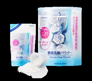 Bột rửa mặt Kanebo Suisai Beauty Clear Powder giúp làm sạch và se khít lỗ chân lông