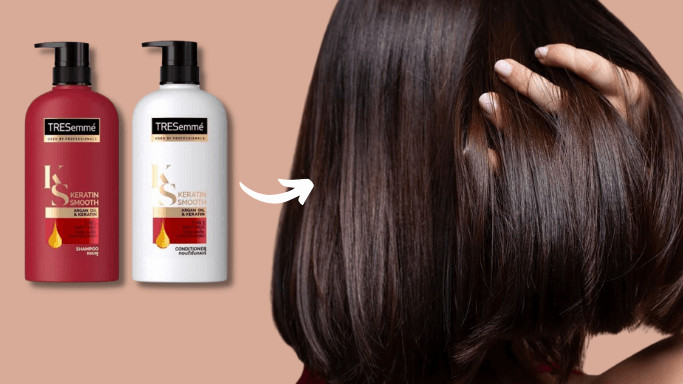 Chai dầu gội Tresemme Keratin Smooth phổ biến với thông tin giá