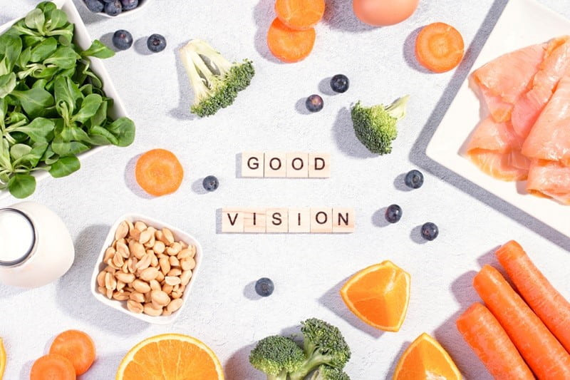 Chế độ ăn uống giàu vitamin A, C, E và Omega-3 kết hợp thuốc bổ của Đức cho trẻ em