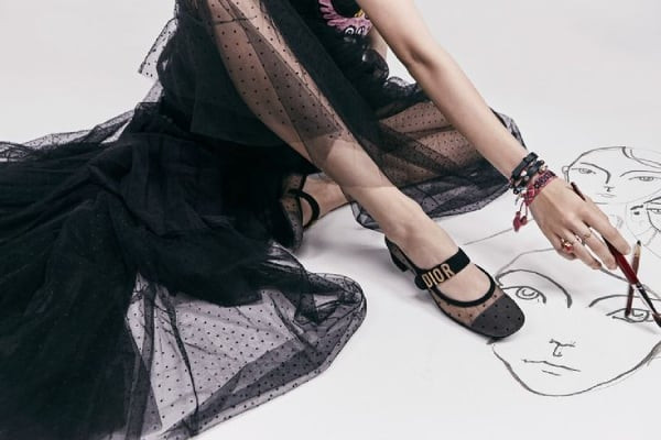 Giày búp bê Dior tinh tế và sang trọng