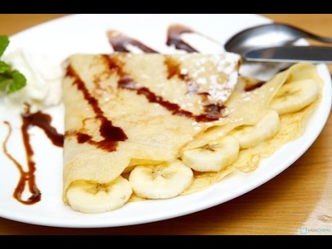 Cách làm bánh Crepe chuối cho bé ngon miệng, bổ dưỡng, dễ làm