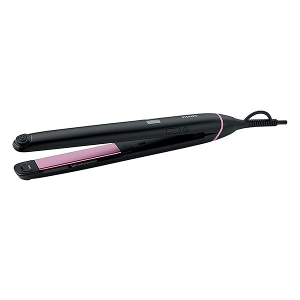 Máy ép tóc Philips BHS675 với thiết kế hiện đại, nhiều chế độ nhiệt, giúp giữ nếp và bảo vệ tóc khỏi hư tổn khi duỗi hay uốn xoăn.