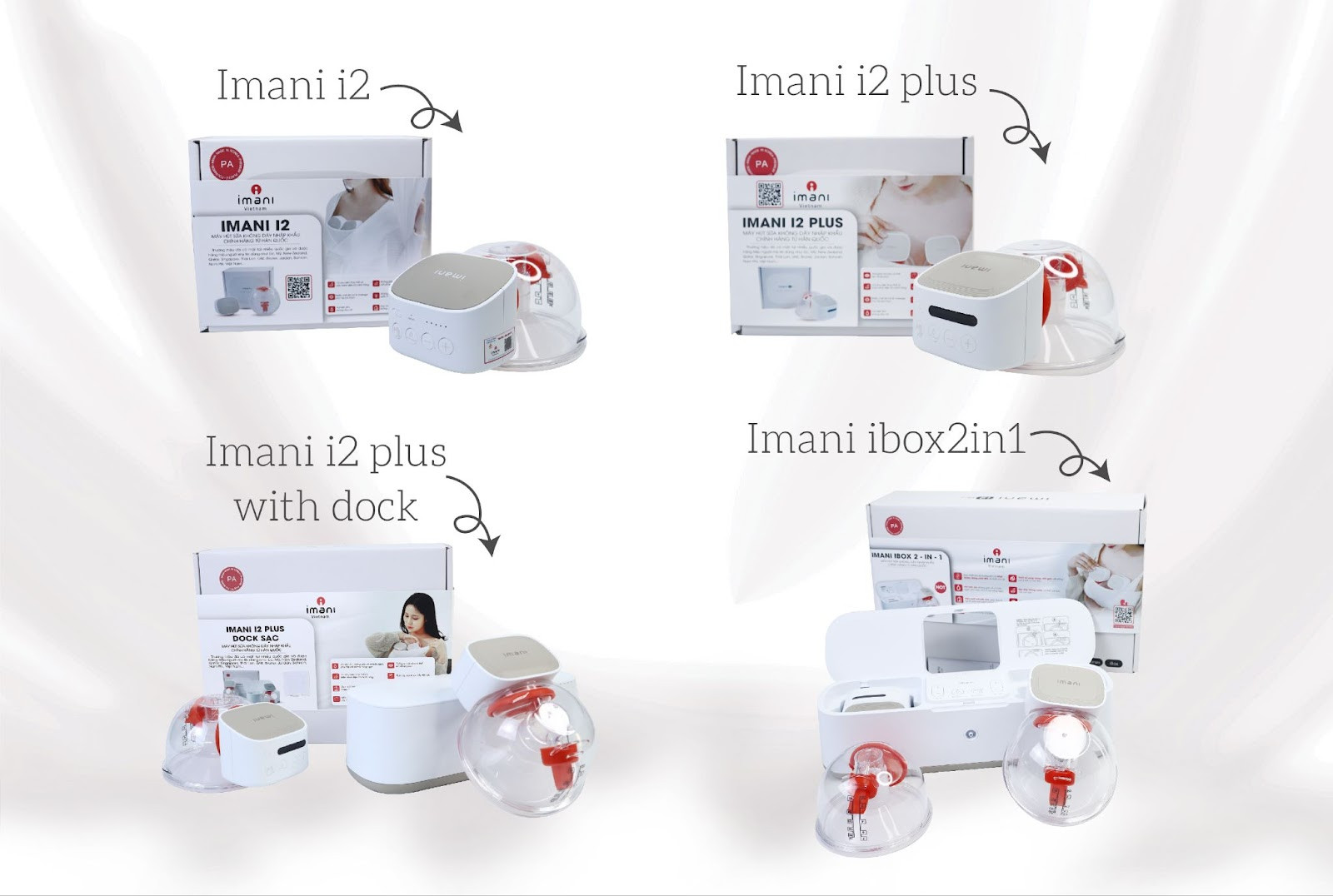 Mẹ bỉm đang sử dụng máy hút sữa không dây tiện lợi khi làm việc