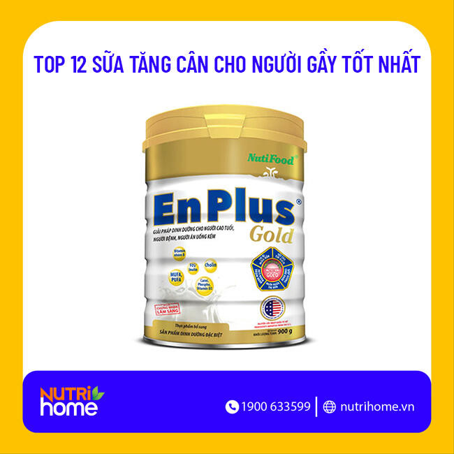 sá»¯a tÄƒng cÃ¢n cho ngÆ°á»i gáº§y Sá»¯a Enplus Gold Nutifood