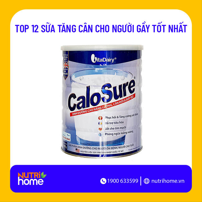 sá»¯a tÄƒng cÃ¢n Sá»¯a Calosure