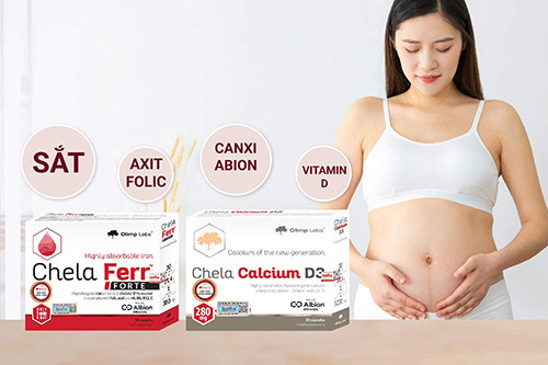 Sắt canxi cho bà bầu nhập khẩu chính hãng từ Ba Lan từ seebaby.vn
