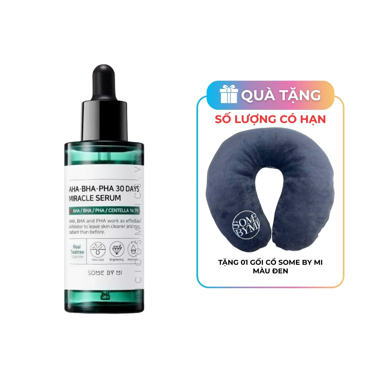 Serum Some By Mi AHA-BHA-PHA giúp trị mụn và thu nhỏ lỗ chân lông