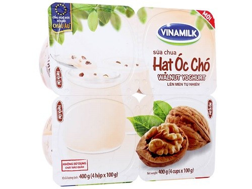 Sữa chua Vinamilk hạt óc chó