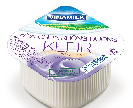Sữa chua Vinamilk không đường