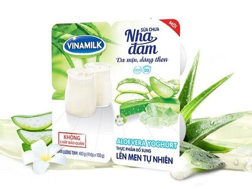 Sữa chua Vinamilk nha đam