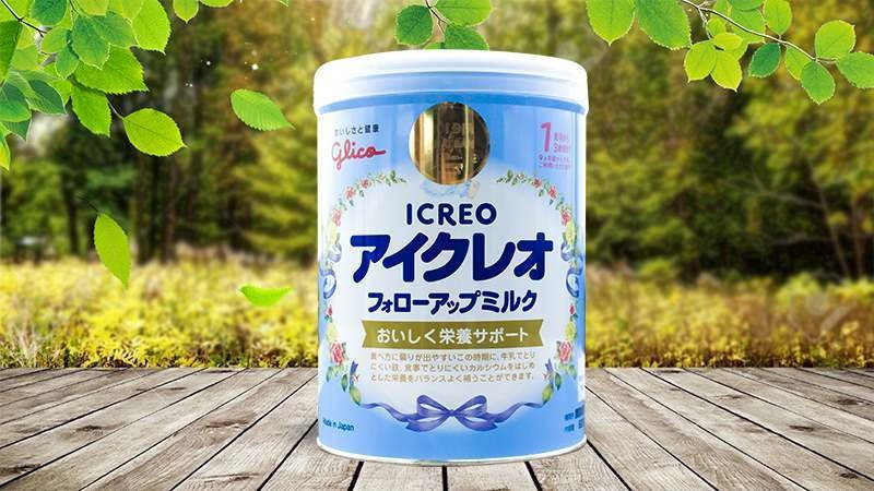 Sữa Glico Icreo số 0 cho bé sơ sinh tốt nhất, gần giống sữa mẹ