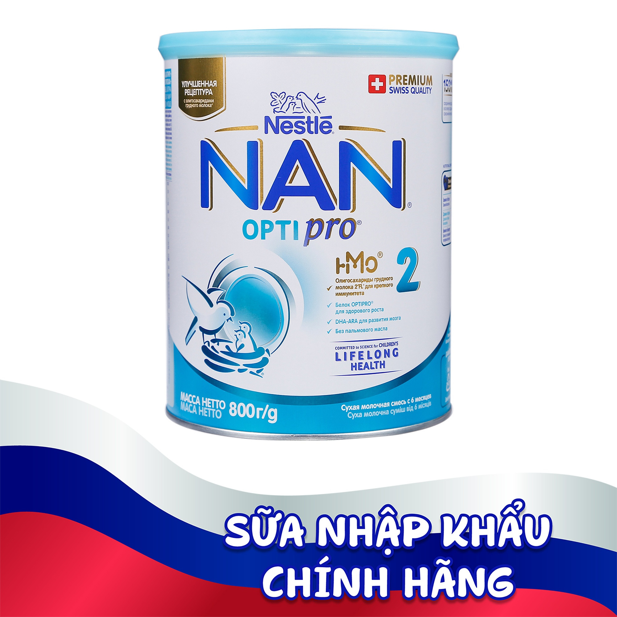 sữa nan nga số 2 cho trẻ mấy tháng