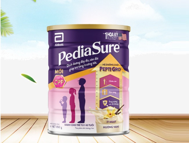 Sữa Pediasure giúp bé tăng cân, tăng chiều cao tốt