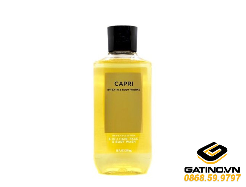 Sữa tắm cho nam Bath and Body Works mùi Capri