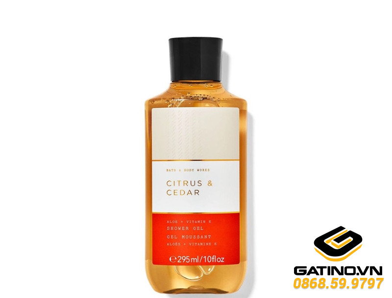 Sữa tắm nam Bath and Body Works Citrus &amp; Cedar