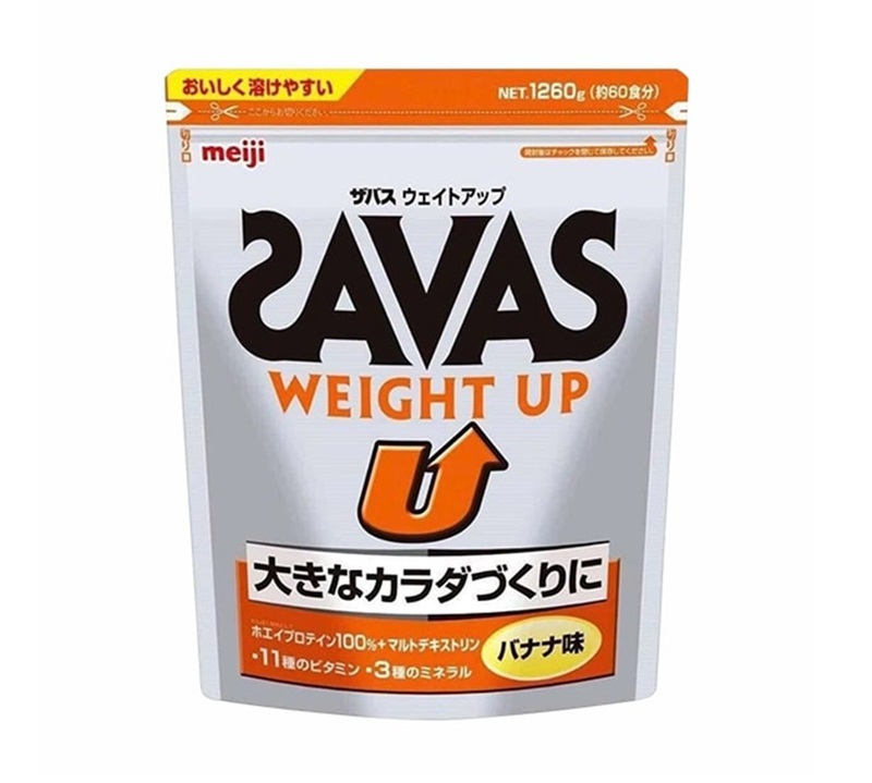 Sữa tăng cân cho nam giới Savas Meiji của Nhật Bản giúp hỗ trợ tăng cơ và sức khỏe