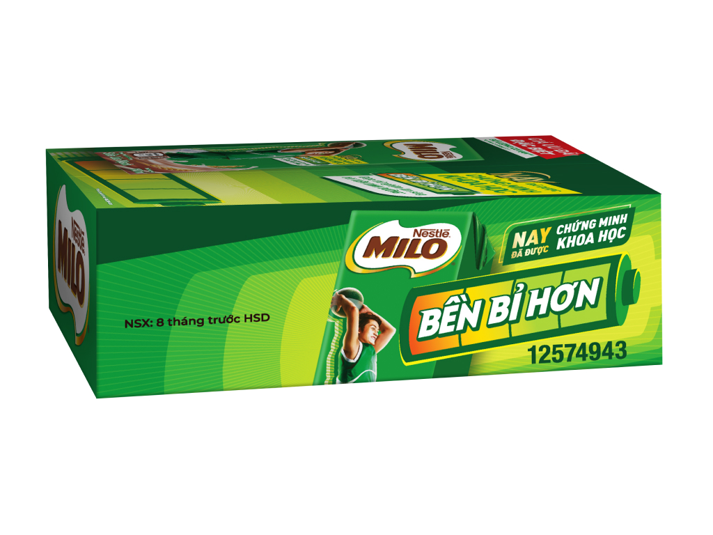 Thùng sữa Milo bao nhiêu tiền? Bảng giá chi tiết và các loại