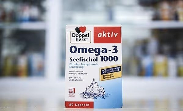 Thuốc bổ của Đức cho trẻ em Doppelherz Seefischöl 1000mg hỗ trợ thị lực và trí não