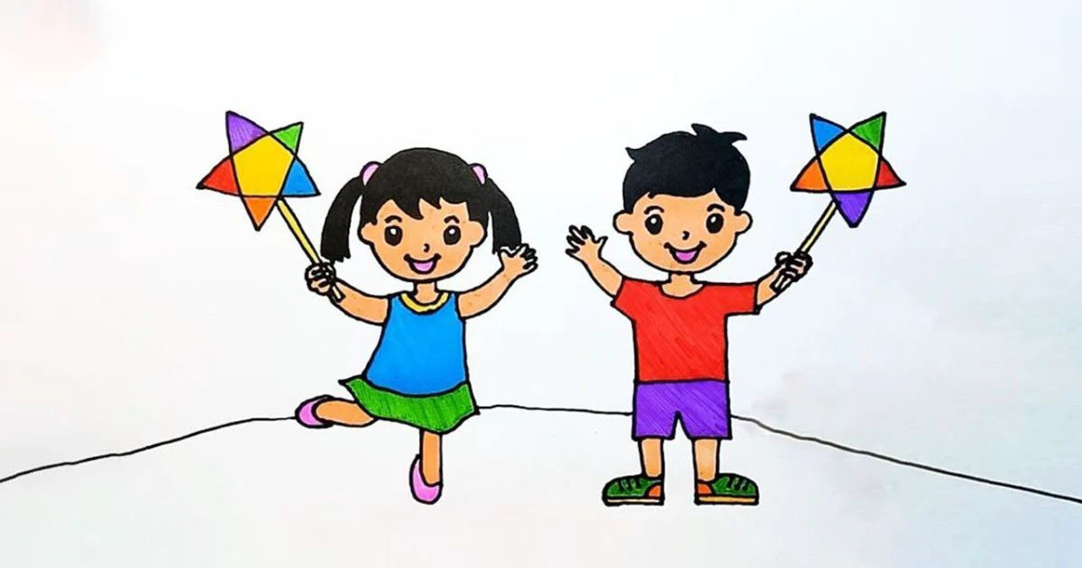 tranh trung thu truyền thống, lễ hội dân gian