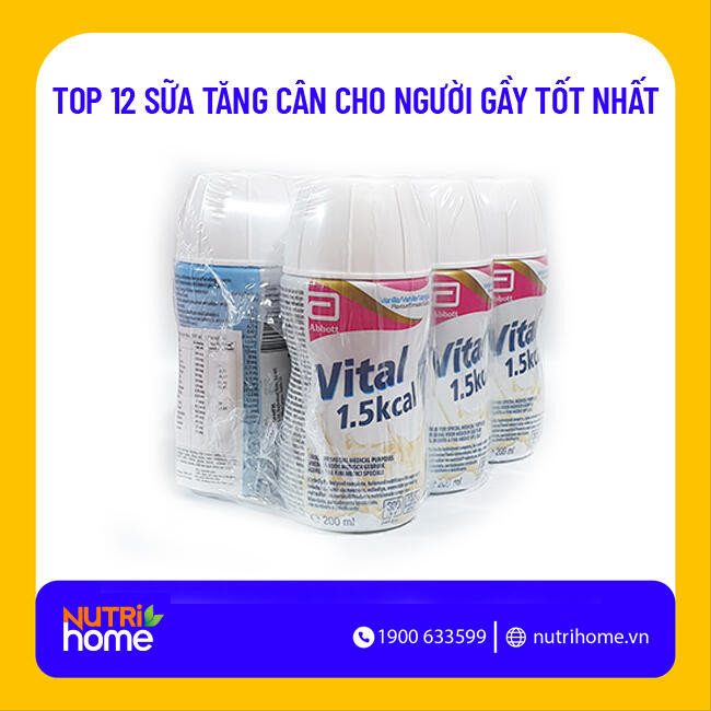uống sữa gì để tăng cân Vital Abbott