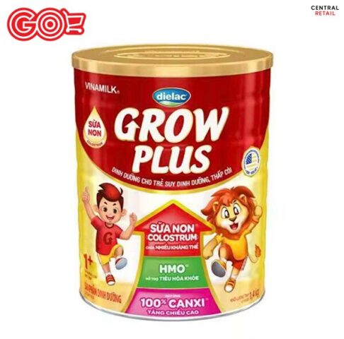 Sữa bột Dielac Grow Plus - hỗ trợ tăng cân, chiều cao