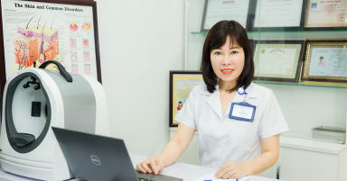 Tiến sĩ Bác sĩ Lã Hà, chuyên gia tại phòng khám da liễu uy tín Hà Nội
