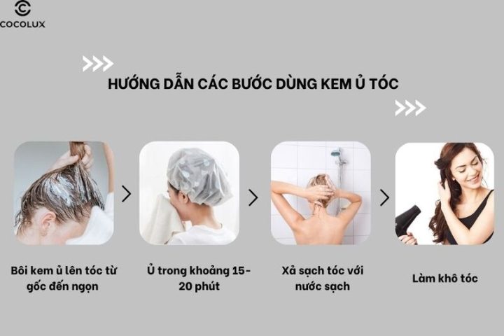 Hướng dẫn ủ tóc đúng cách để mái tóc suôn mượt, chắc khỏe
