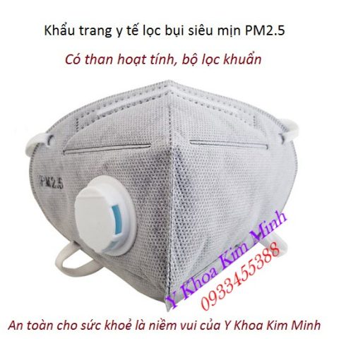 Khẩu trang y tế PM2 5: Lá chắn bảo vệ toàn diện sức khỏe