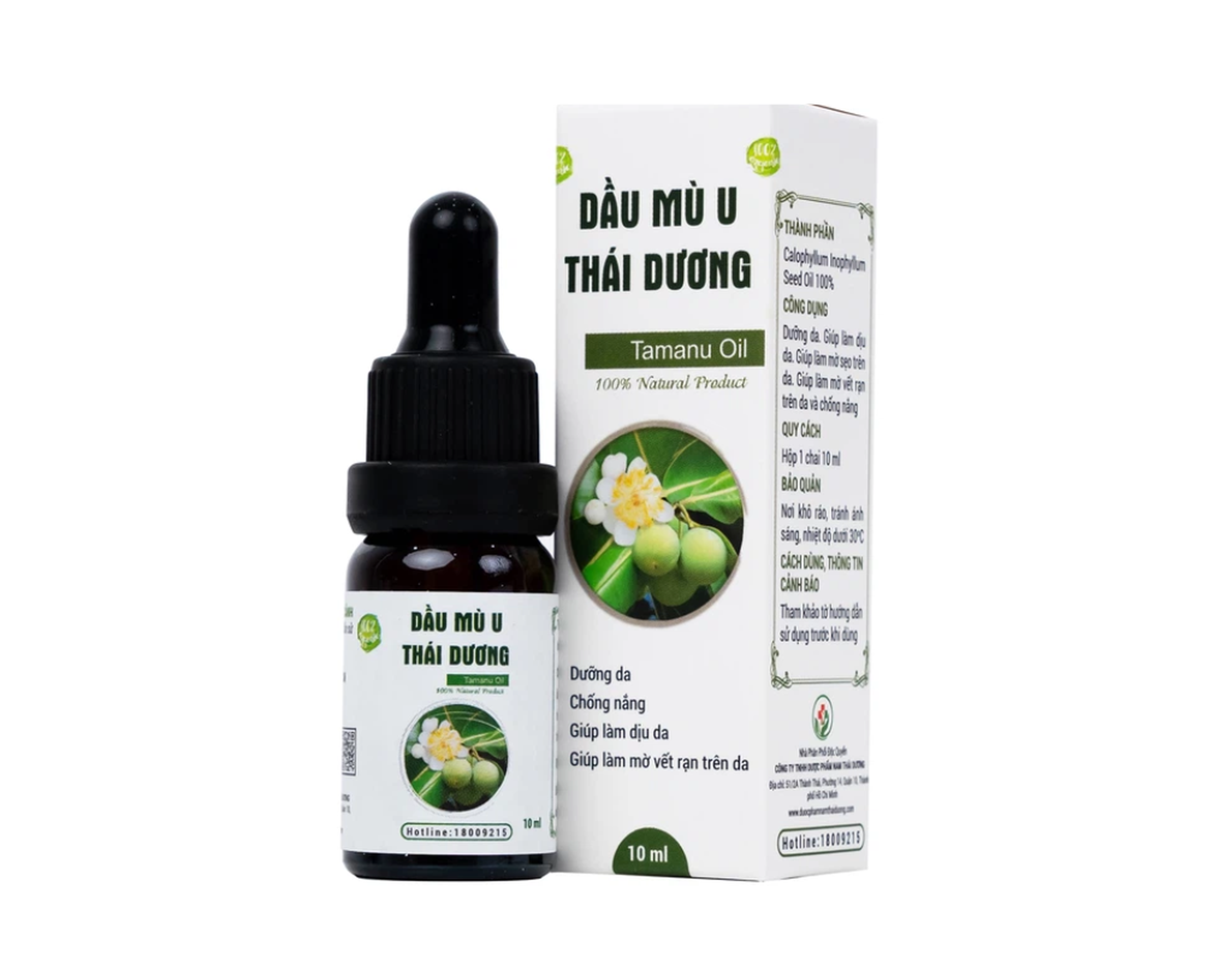Tác dụng của dầu mù u: Lợi ích toàn diện cho sức khỏe và sắc đẹp