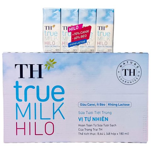 Sữa Tươi TH True MILK Không Đường 180ml: Dinh Dưỡng Vàng Cho Cả Gia Đình - image 1