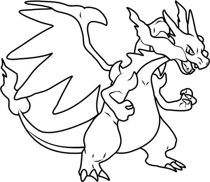 Tranh tô màu Pokemon tiến hóa Mega: Khơi nguồn sáng tạo cho bé yêu