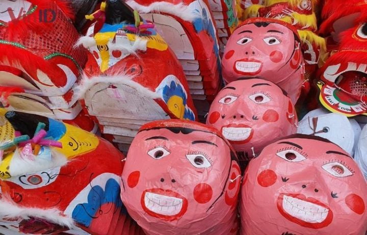 Mặt nạ giấy truyền thống hình nhân vật cổ tích cho bé