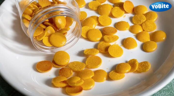 Bánh lòng đỏ trứng gà, món ăn dặm cho bé 6 tháng tuổi