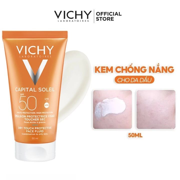 Kem Chống Nắng Vichy Cho Da Dầu: Giải Pháp Kiềm Soát Nhờn, Bảo Vệ Toàn Diện