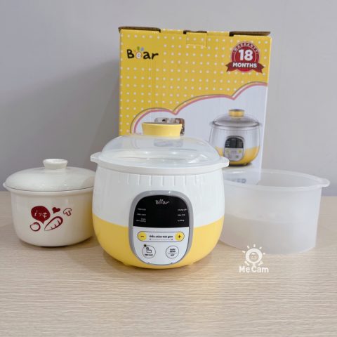 Cách Sử Dụng Nồi Nấu Cháo Chậm Bear Hiệu Quả và An Toàn