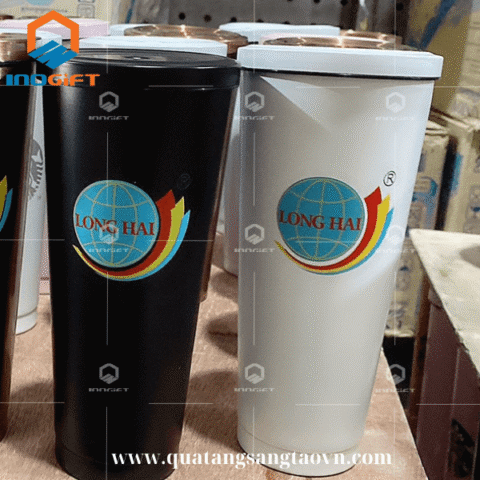 cốc giữ nhiệt Long Hải quà tặng 8 3 dưới 200k