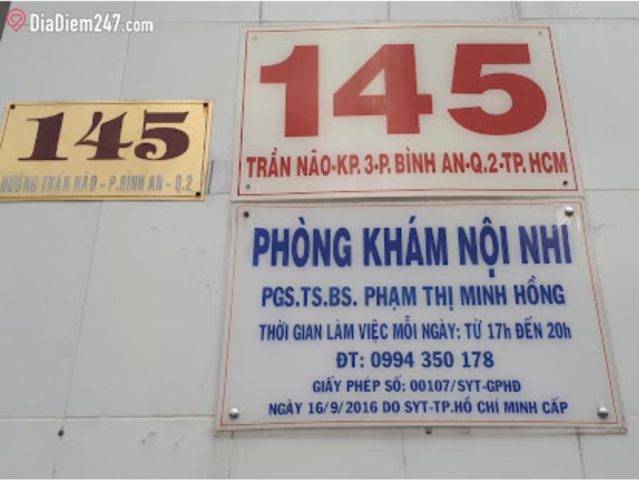 Review Phòng Khám Bác Sĩ Minh Hồng Mới Nhất