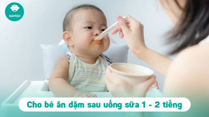 Thời điểm cho trẻ ăn dặm hợp lý