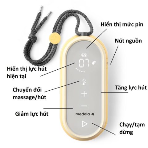 Hướng dẫn sử dụng máy hút sữa Medela Sonata Flex chi tiết A-Z