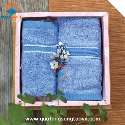 bộ giftset 2 khăn – GS13 quà tặng 8 3 dưới 200k