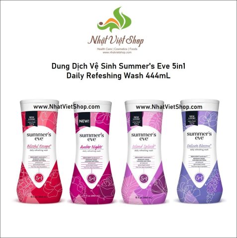 Dung Dịch Vệ Sinh Summer’s Eve: Hướng Dẫn Sử Dụng & Đánh Giá Chi Tiết