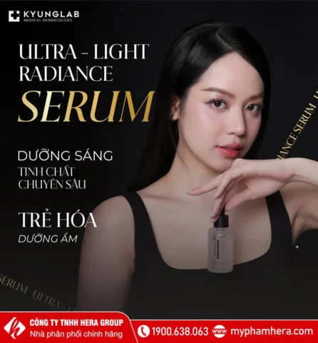 Serum dưỡng trắng cấp ẩm chống lão hoá KyungLab Ultra Light Serum